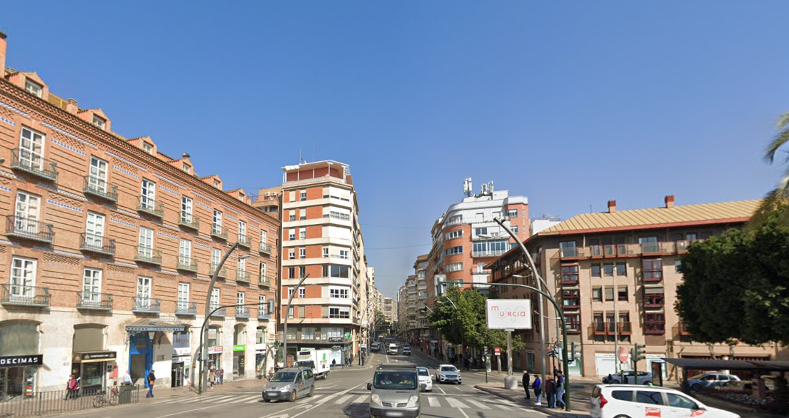 Vista exterior de Garatge en venda en  Murcia Capital