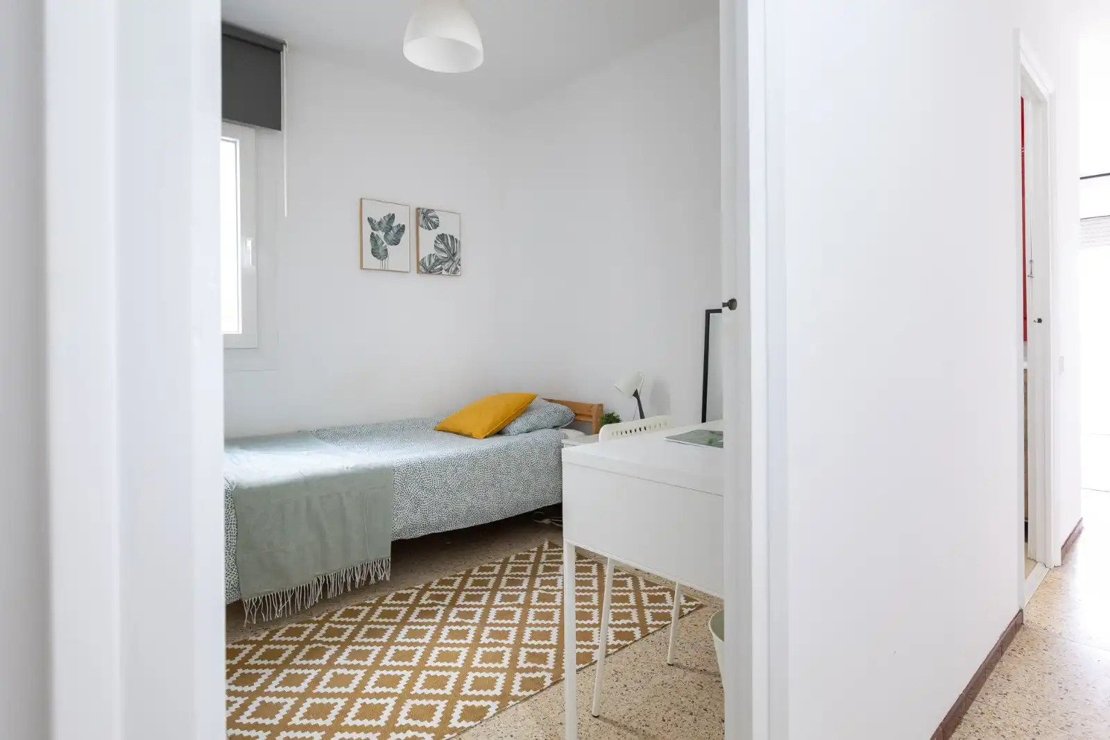 Bedroom of Flat for rent in Terrassa  with Furnished, Oven and Washing machine