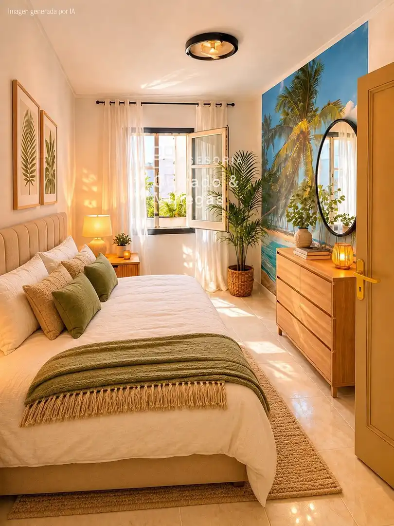 Dormitori de Pis en venda en Barcelona amb Terrassa i Moblat