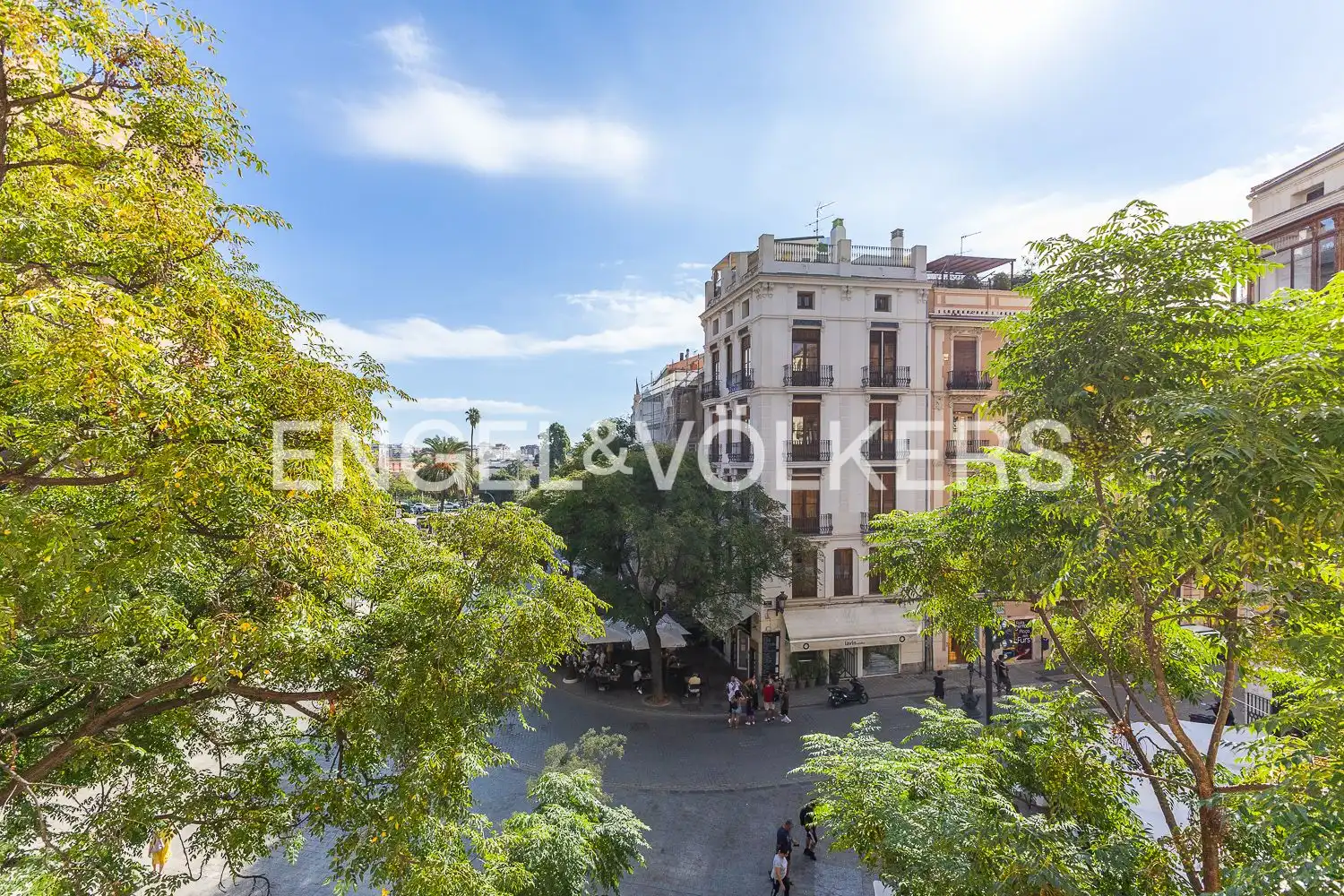 Vista exterior de Piso de alquiler en Valencia con Aire acondicionado, Calefacción y Parquet