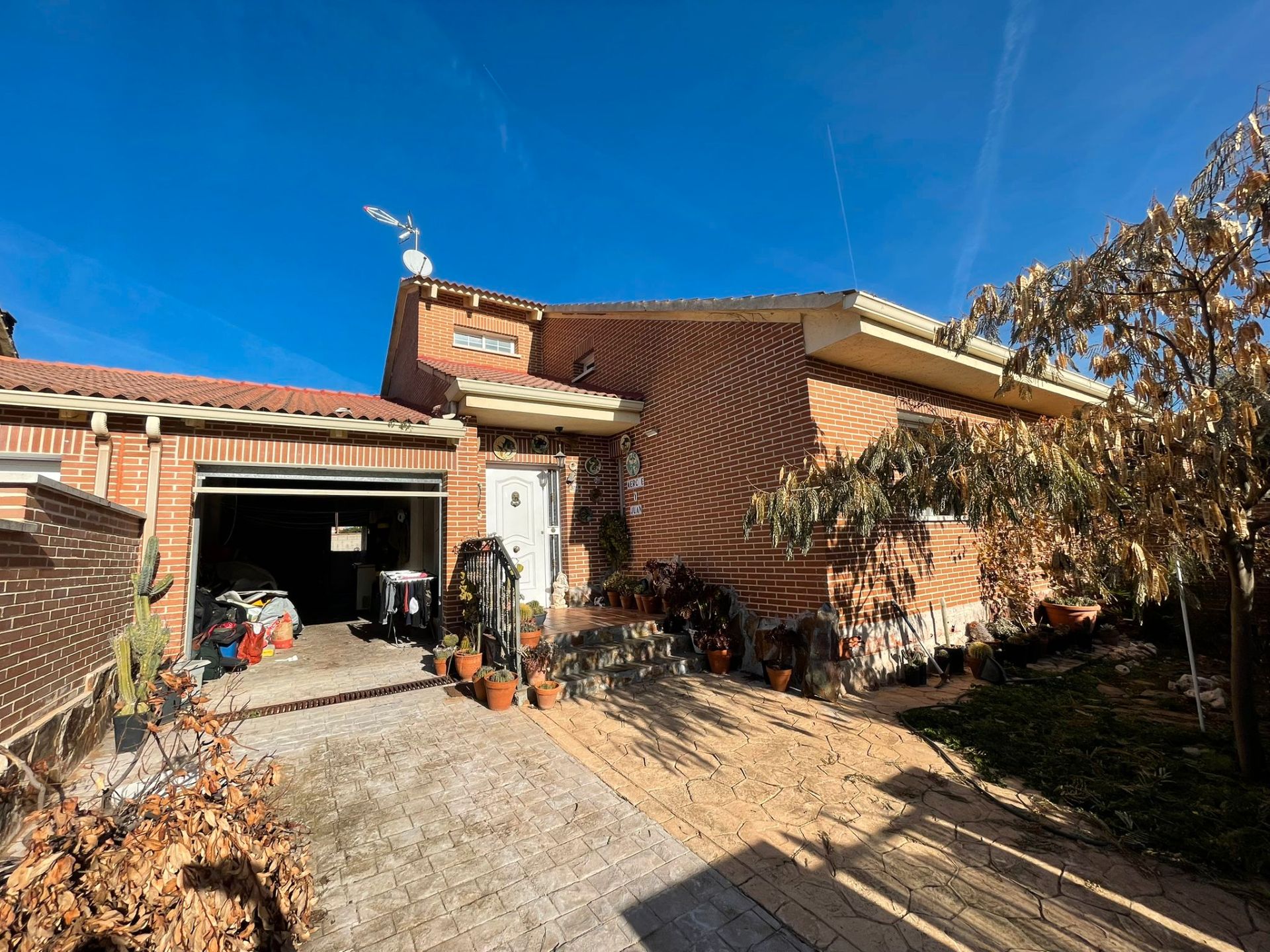 Exterior view of Single-family semi-detached for sale in Meco  with Heating and Private garden