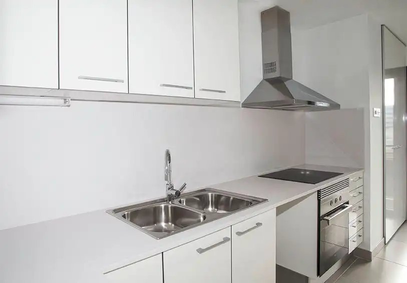 Kitchen of Attic for rent in Barcelona  with Air Conditioner, Terrace and Storage room