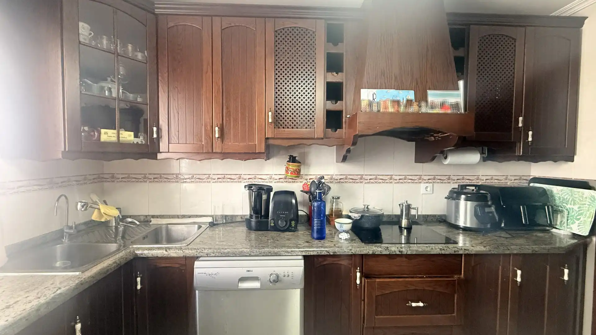 Cocina de Casa adosada en venta en Villanueva de Córdoba con Jardín privado, Terraza y Balcón