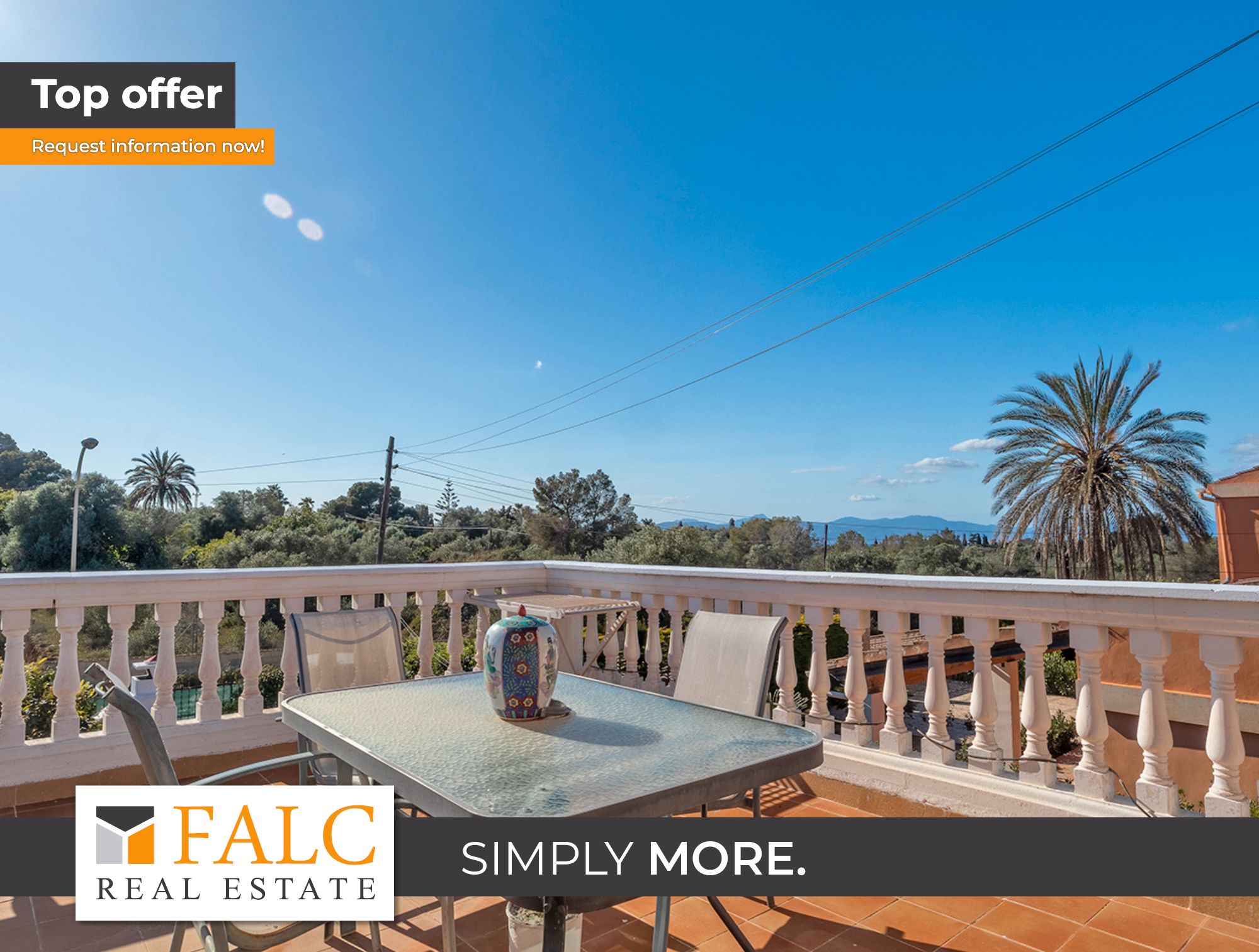 Exterior view of Single-family semi-detached for sale in Llucmajor  with Private garden