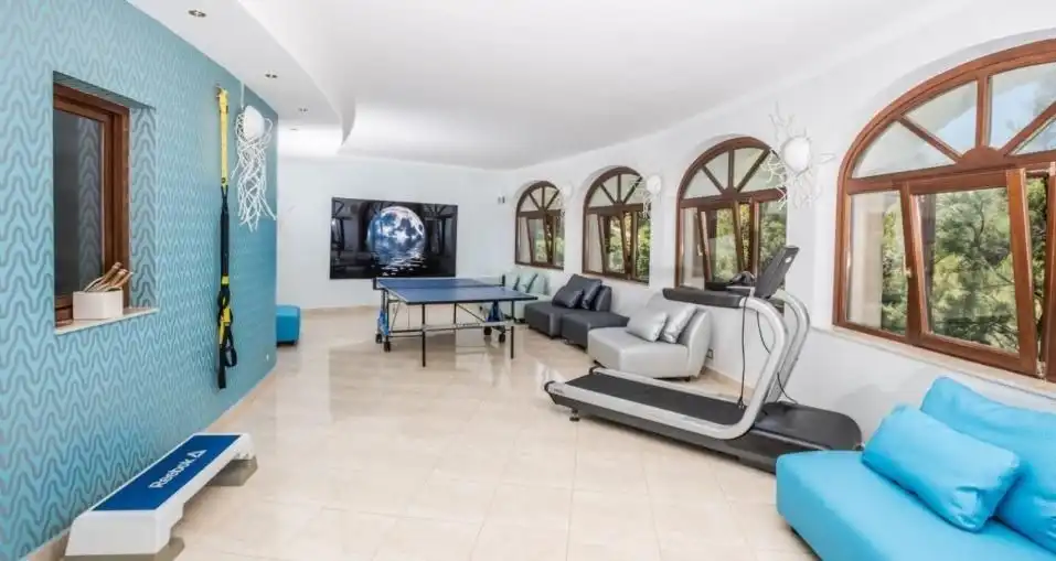 Sala d'estar de Casa o xalet en venda en Jávea / Xàbia amb Aire condicionat, Jardí privat i Terrassa
