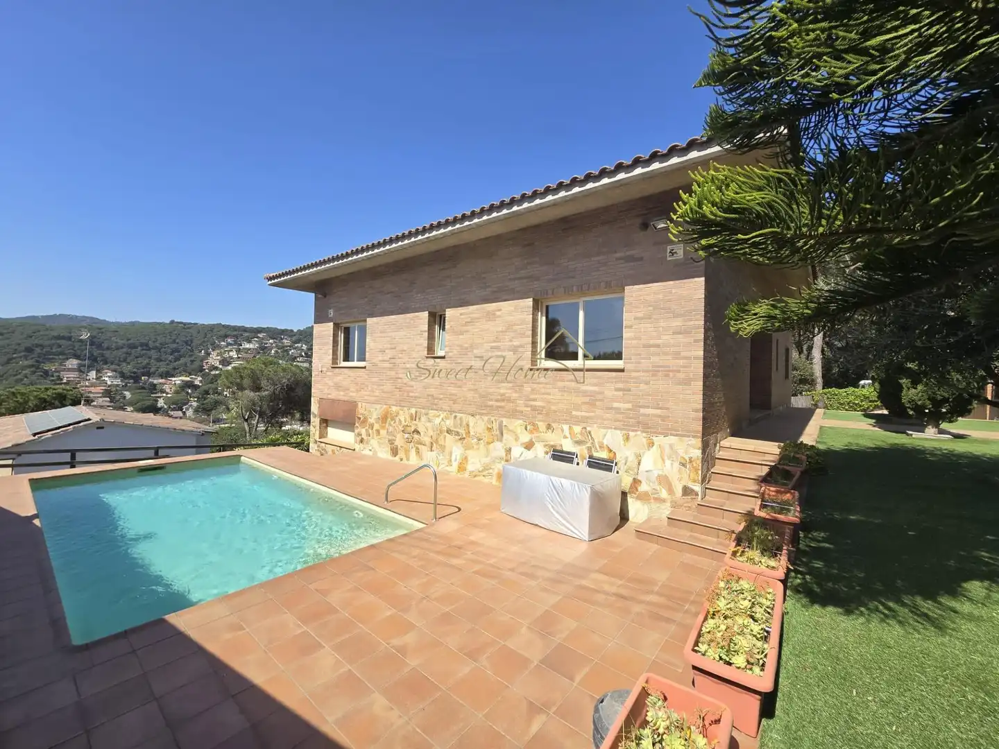 Piscina de Casa o chalet en venta en Cabrils con Aire acondicionado, Calefacción y Jardín privado