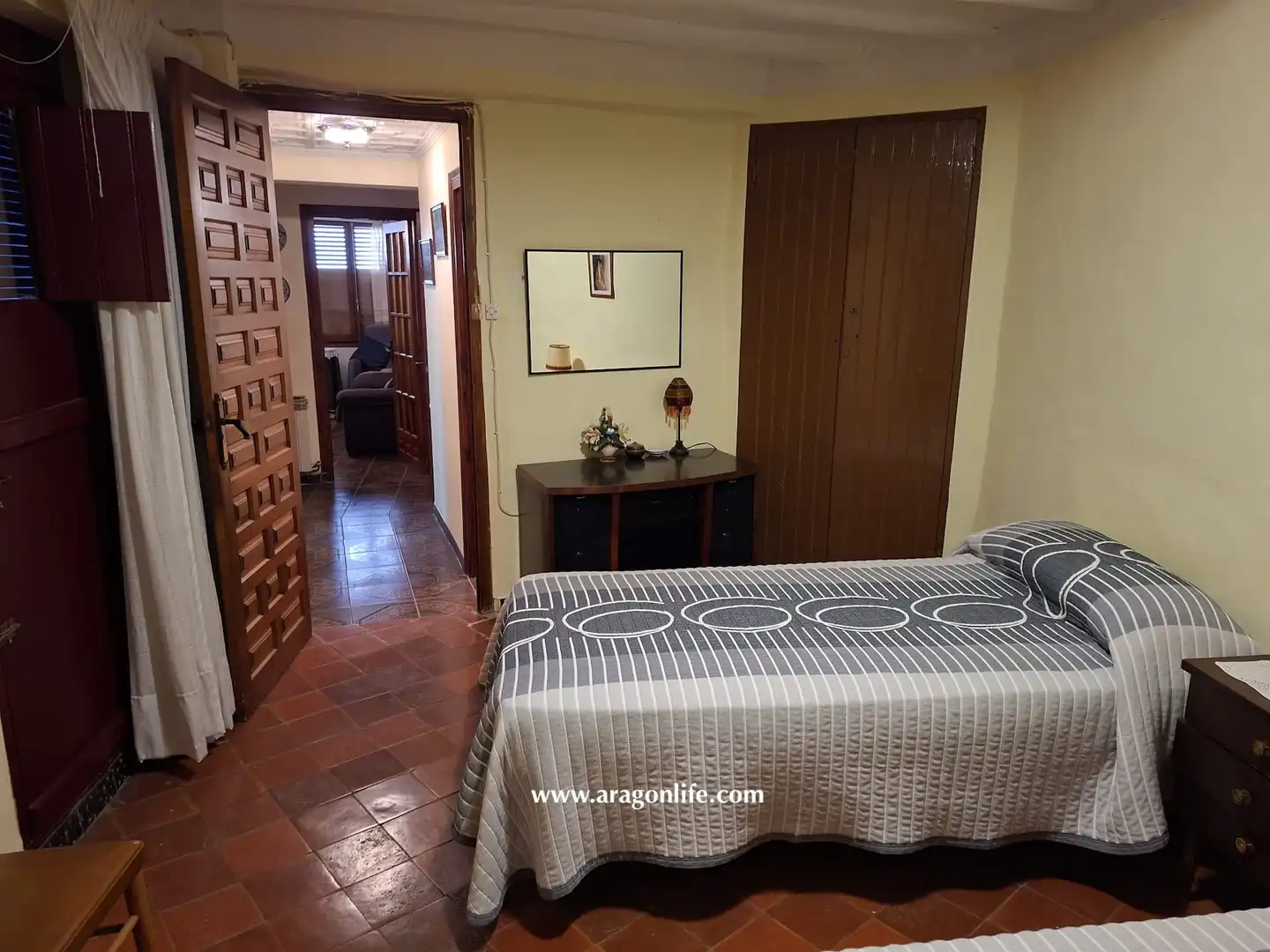 Bedroom of Houses for sale in Maella  with Heating, Furnished and Oven
