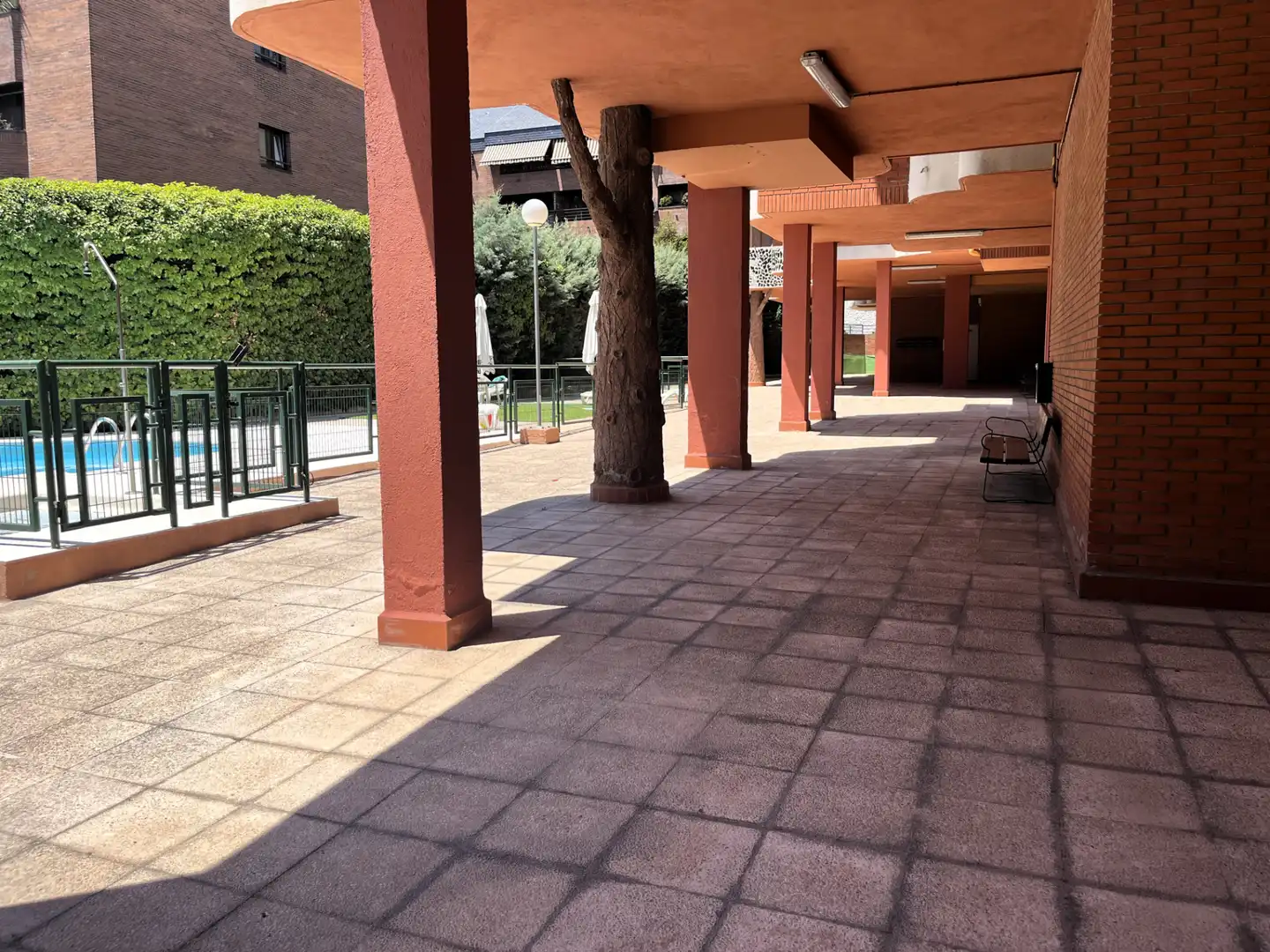 Terrace of Flat for rent in Pozuelo de Alarcón  with Air Conditioner, Heating and Parquet flooring