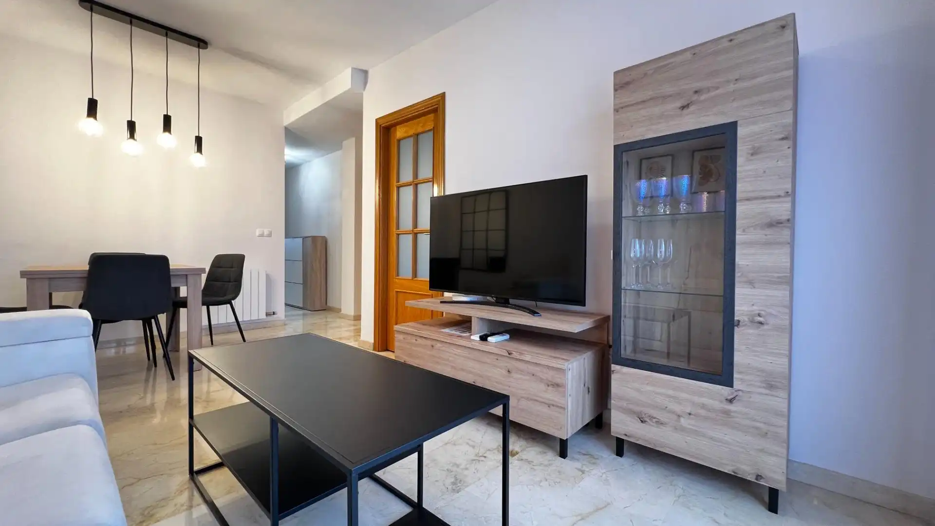 Sala de estar de Piso de alquiler en Armilla con Aire acondicionado, Calefacción y Terraza