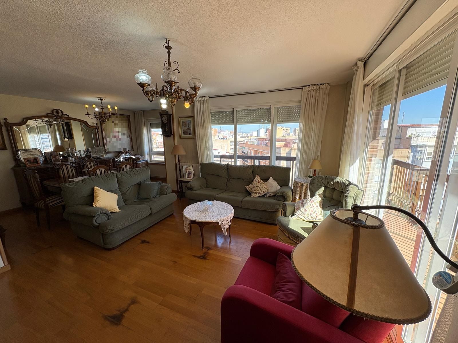 Living room of Flat for sale in  Murcia Capital  with Terrace and Storage room