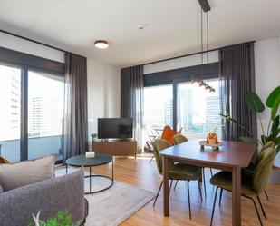 Sala d'estar de Apartament de lloguer en L'Hospitalet de Llobregat amb Aire condicionat