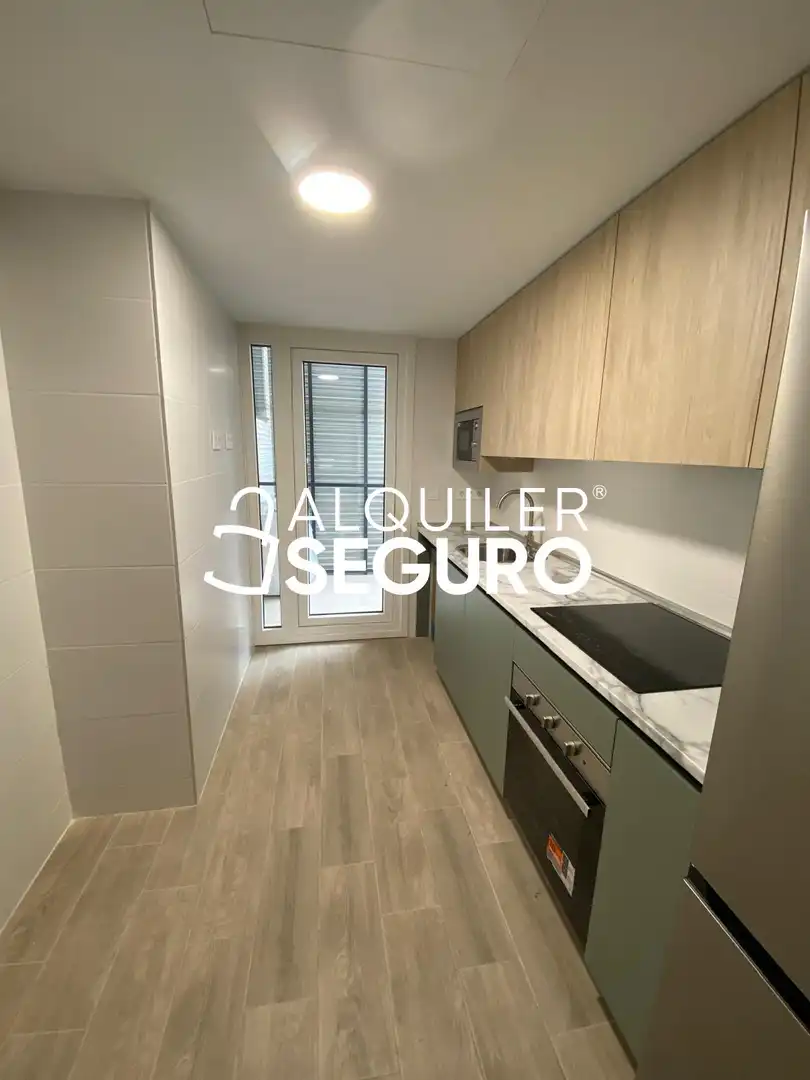 Kitchen of Flat for rent in Guadalajara  with Heating, Terrace and Storage room