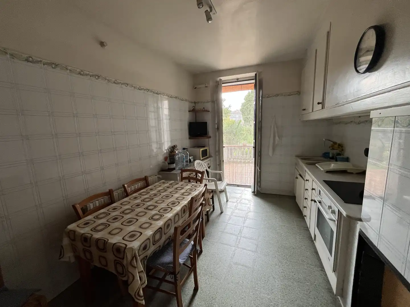 Cocina de Casa adosada en venta en Cassà de la Selva con Calefacción, Jardín privado y Parquet