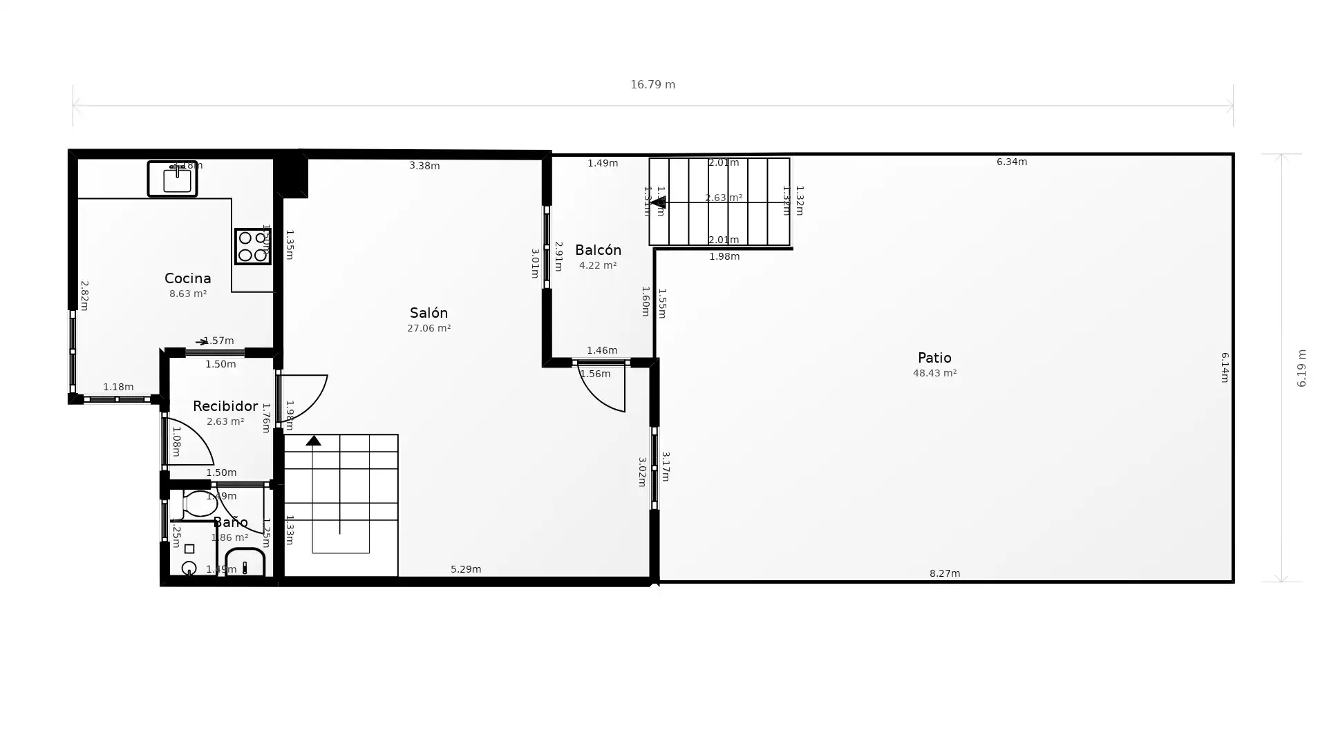 Casa a schiera con balcone in vendita a Carrer del Mas d'en Garrot, imagen 45