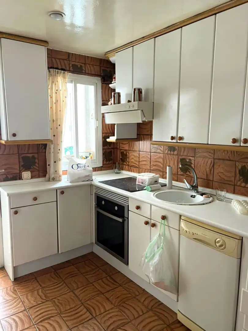 Küche von Wohnung zum Verkauf in Madrid mit Heizung, Parkett und Terrasse