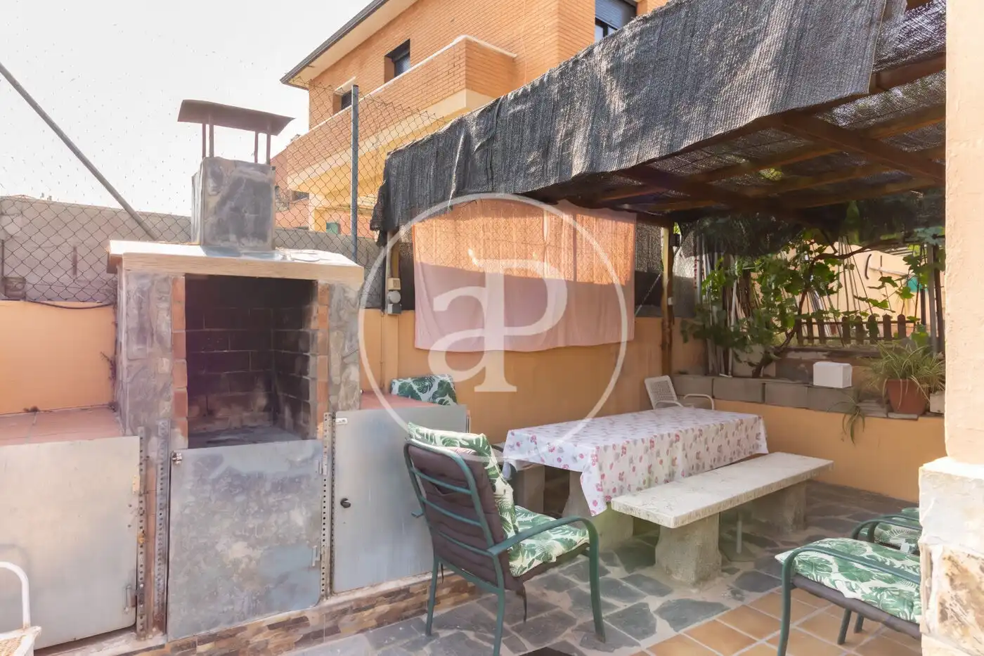 Terrace of Flat for sale in Rubí  with Air Conditioner, Heating and Private garden