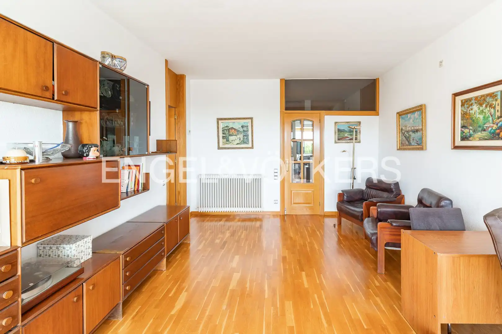 Wohnzimmer von Wohnung zum Verkauf in Sant Vicenç de Montalt mit Heizung, Terrasse und Balkon