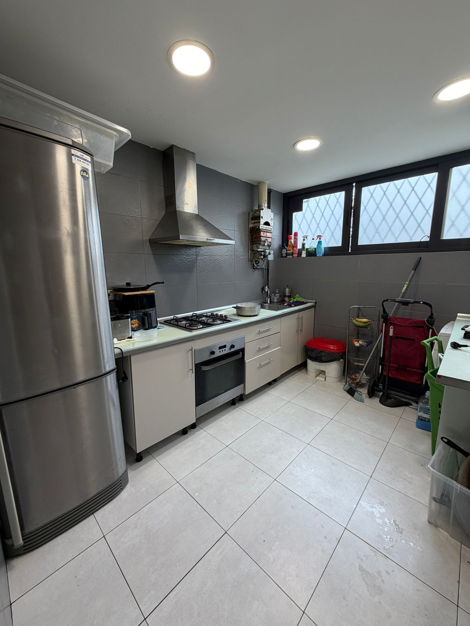 Kitchen of Planta baja for sale in  Barcelona Capital  with Heating