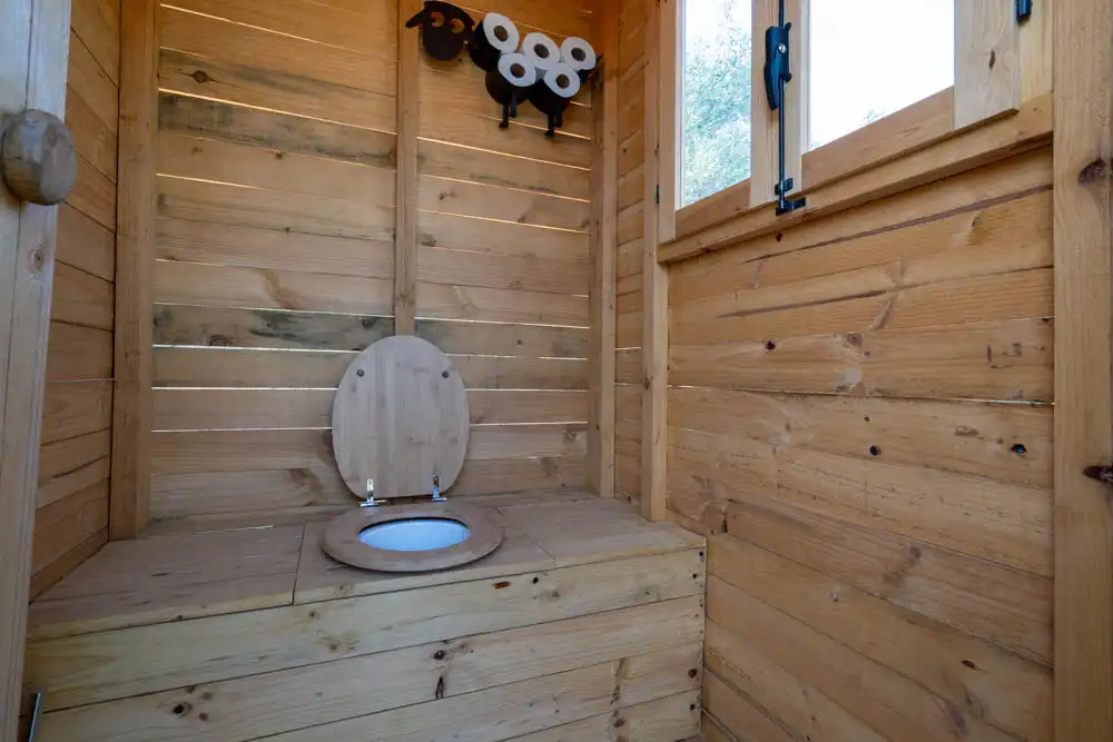 Baño de Finca rústica en venta en Aldover con Jardín privado, Terraza y Amueblado