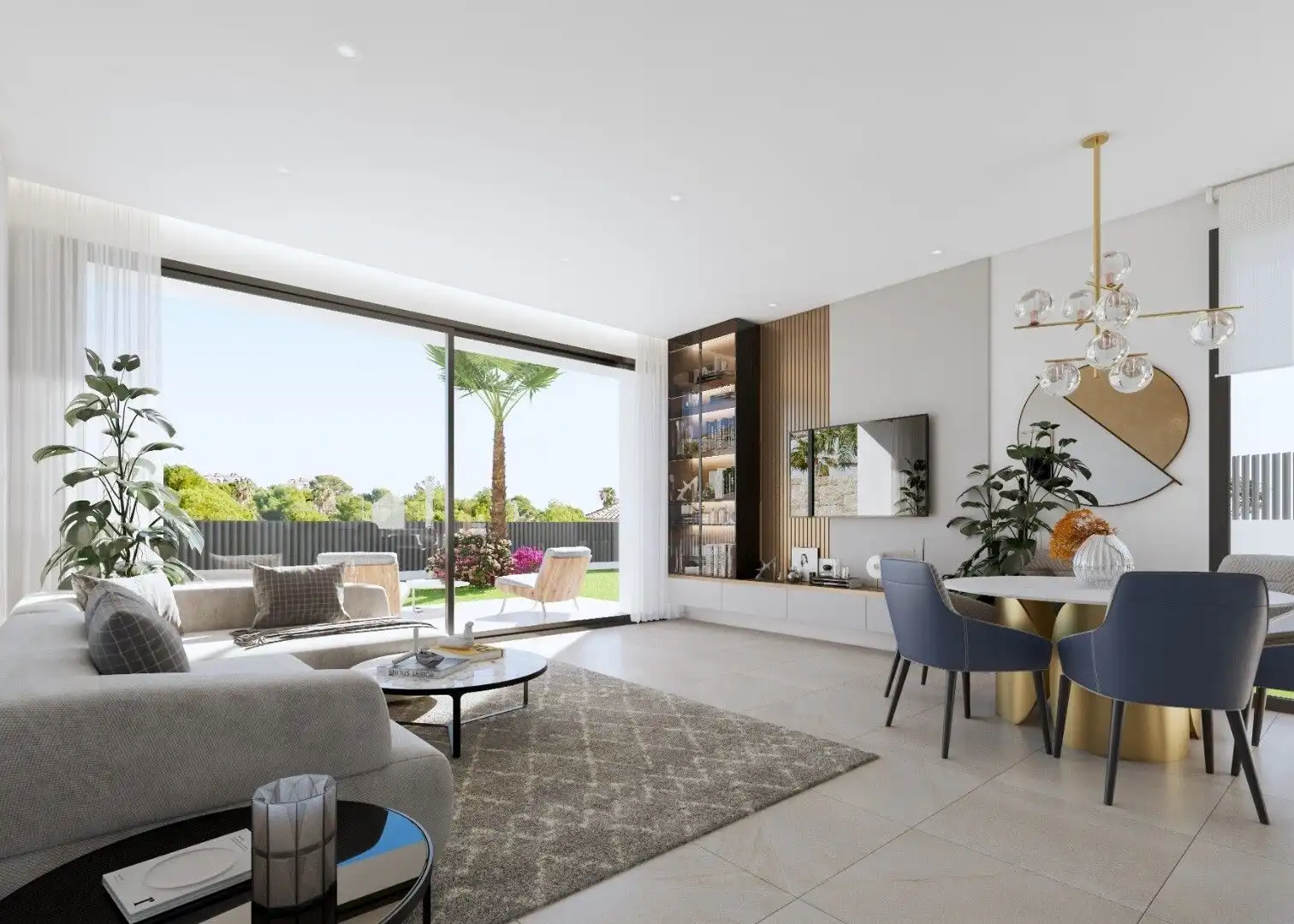 Terraced house with pool for sale in Golf Bahía, imagen 3