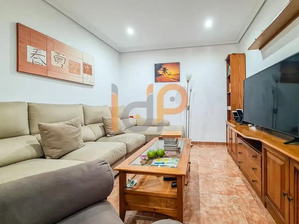 Sala de estar de Dúplex en venta en Huércal-Overa con Aire acondicionado, Calefacción y Terraza
