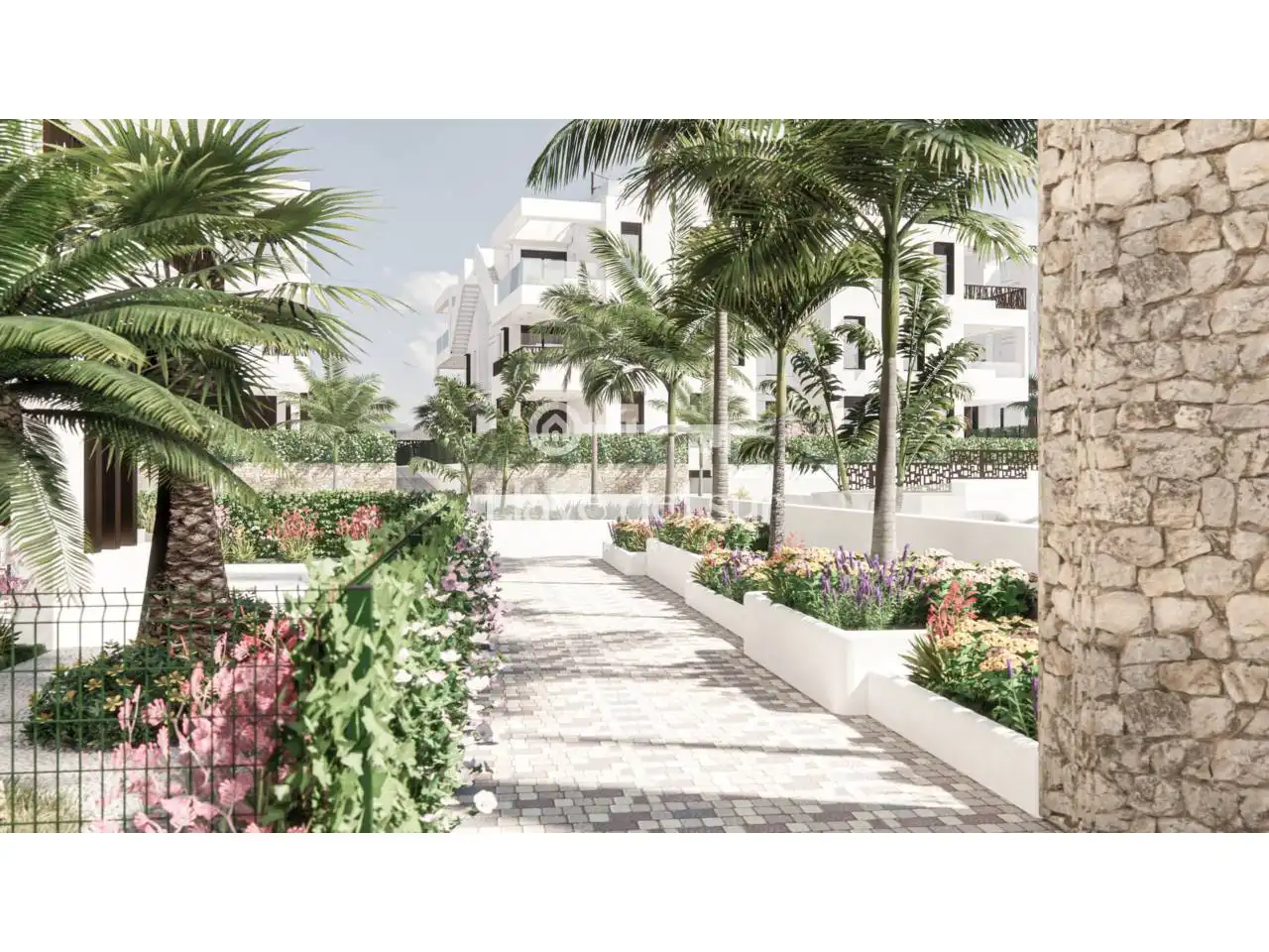 Außenansicht von Wohnung zum Verkauf in Pulpí mit Terrasse, Alarm und Gemeinschaftspool