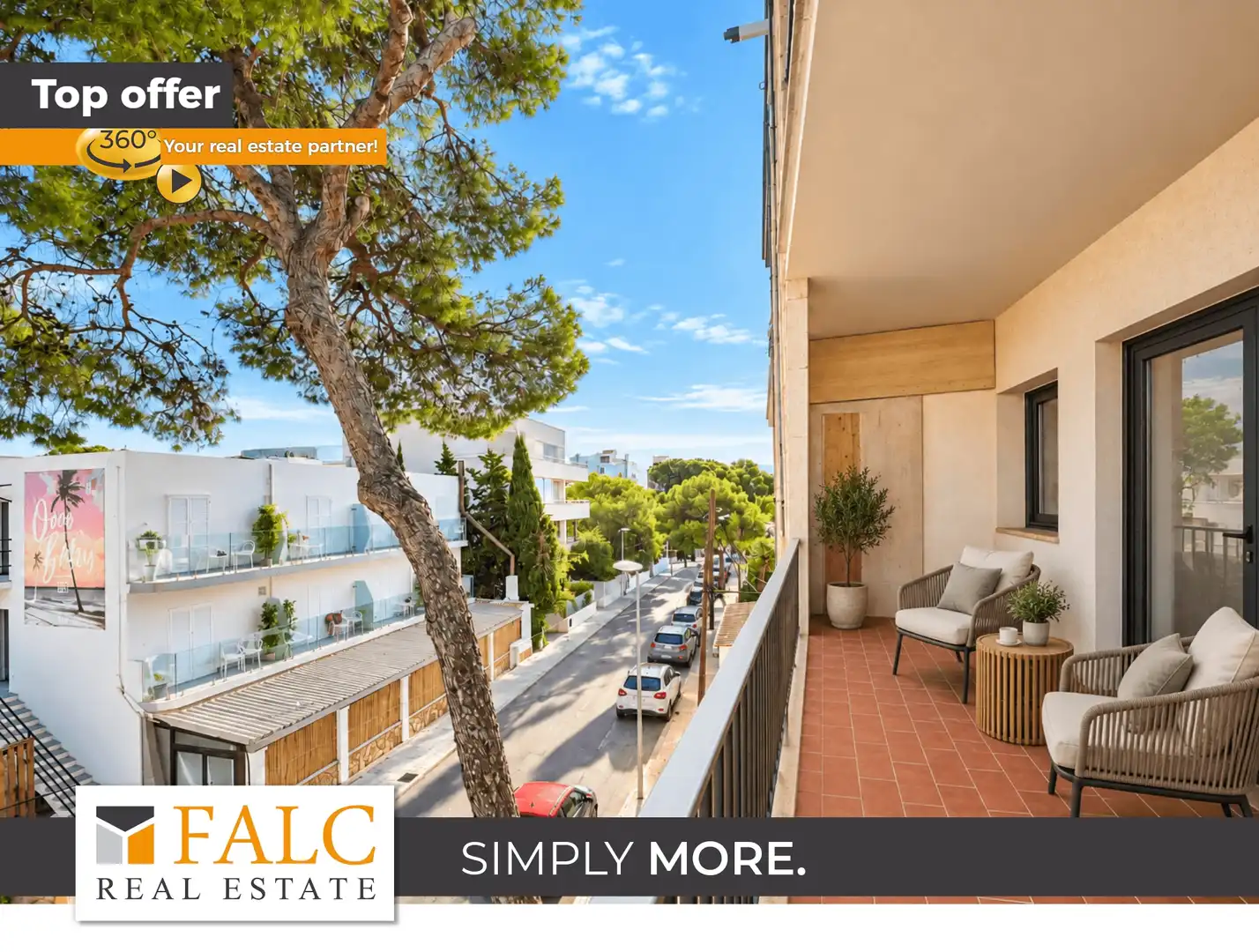 Apartament amb terrassa en venda a Cala Millor