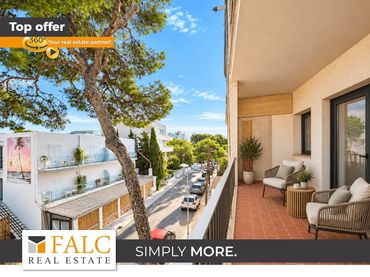 Mini appartamento con balcone in vendita a Cala Millor