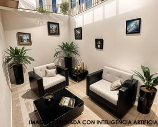 Living room of Planta baja for sale in  Valencia Capital  with Air Conditioner, Heating and Terrace