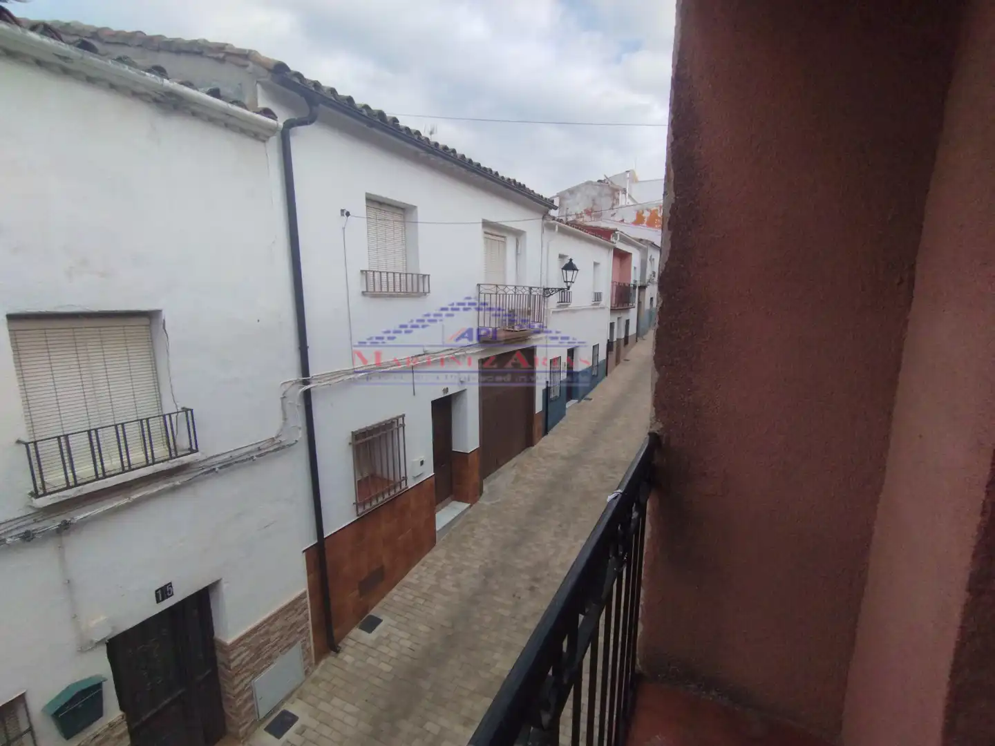 Vista exterior de Casa adosada en venta en Navas de San Juan con Terraza, Trastero y Balcón