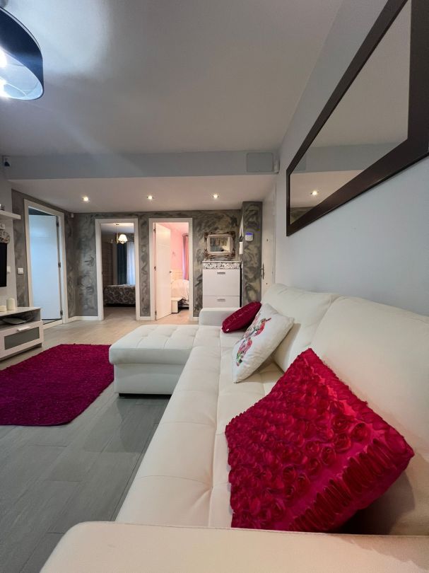 Sala de estar de Piso de alquiler en Gijón  con Calefacción, Terraza y Balcón