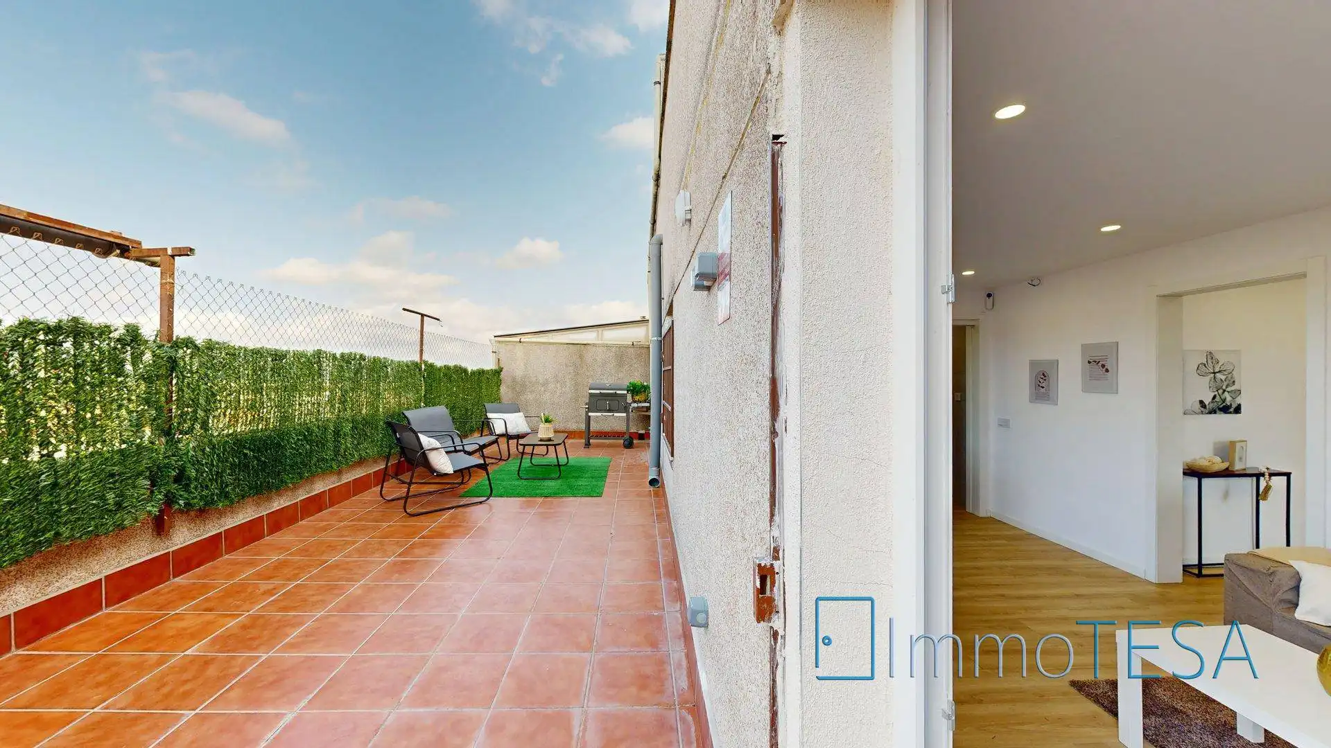 Terraza de Ático en venta en Barberà del Vallès con Aire acondicionado, Parquet y Terraza