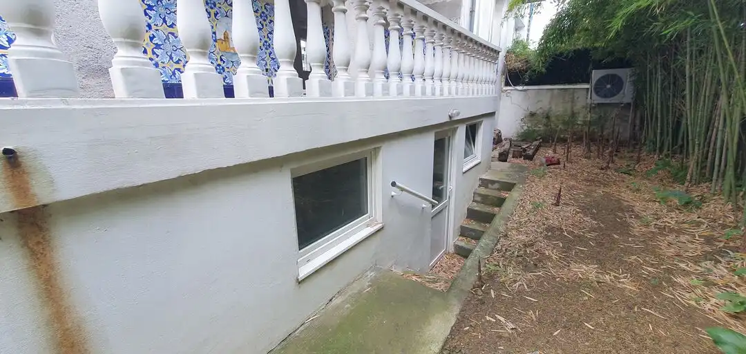 Terrassa de Casa adosada en venda en Bilbao  amb Aire condicionat, Calefacció i Jardí privat