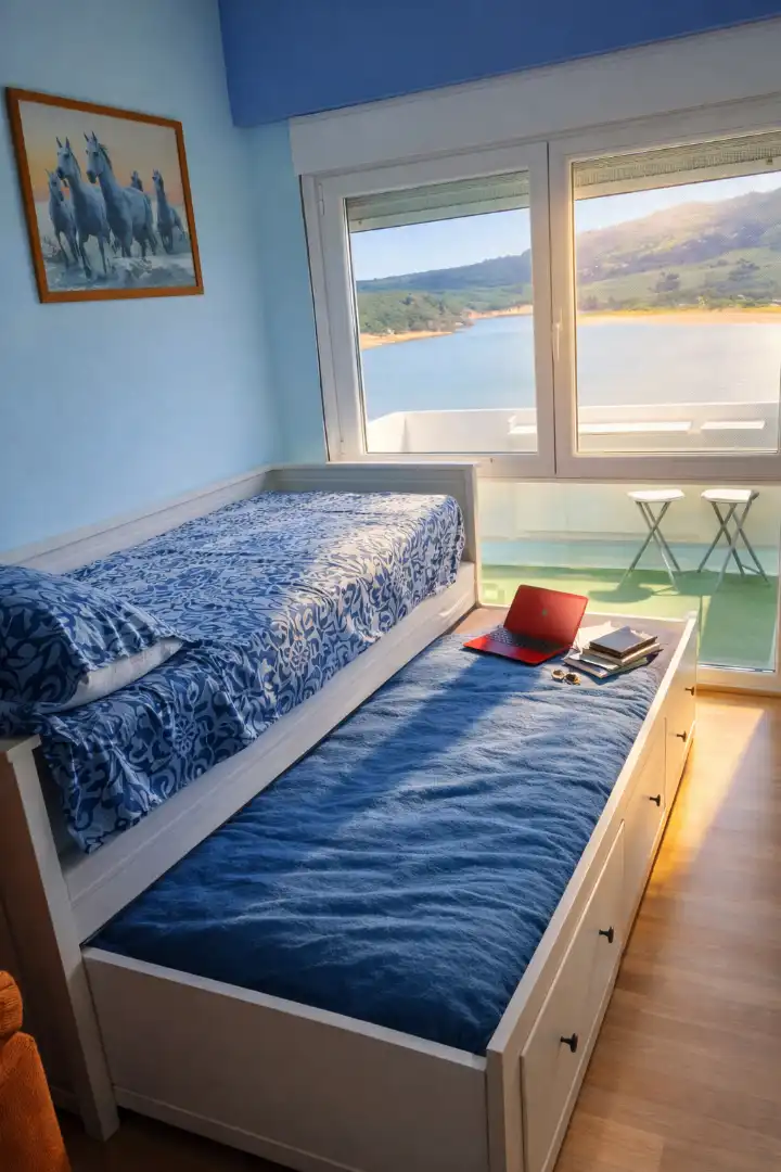 Habitación de Piso de alquiler en Miengo con Calefacción, Terraza y Amueblado