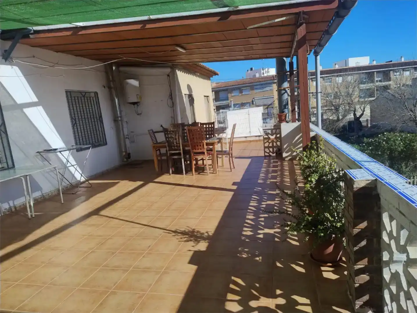 Terrassa de Casa adosada de lloguer en Murcia amb Parquet, Moblat i Forn