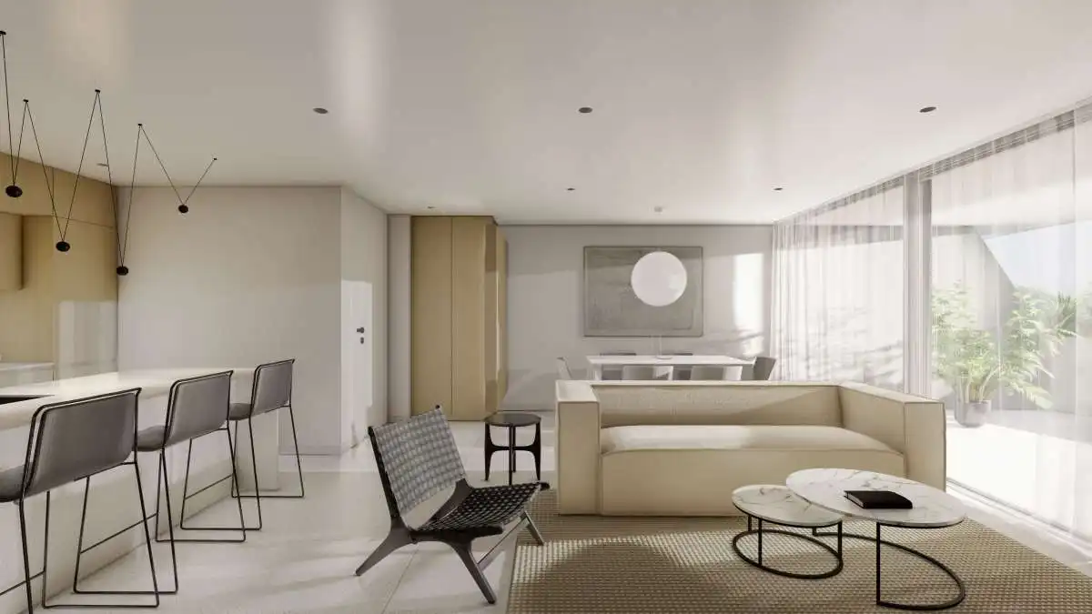 Sala de estar de Ático en venta en Guardamar del Segura con Piscina comunitaria