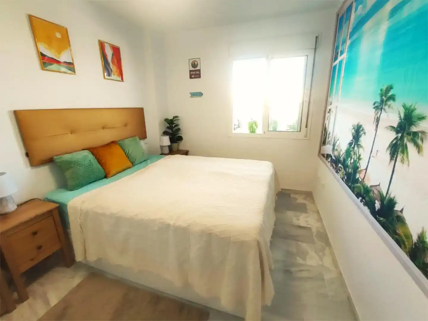 Dormitori de Apartament de lloguer en Mijas