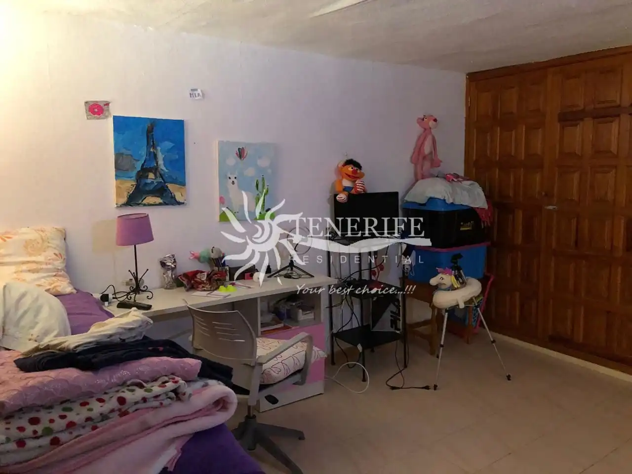 Habitación de Finca rústica en venta en Guía de Isora con Jardín privado, Trastero y Amueblado