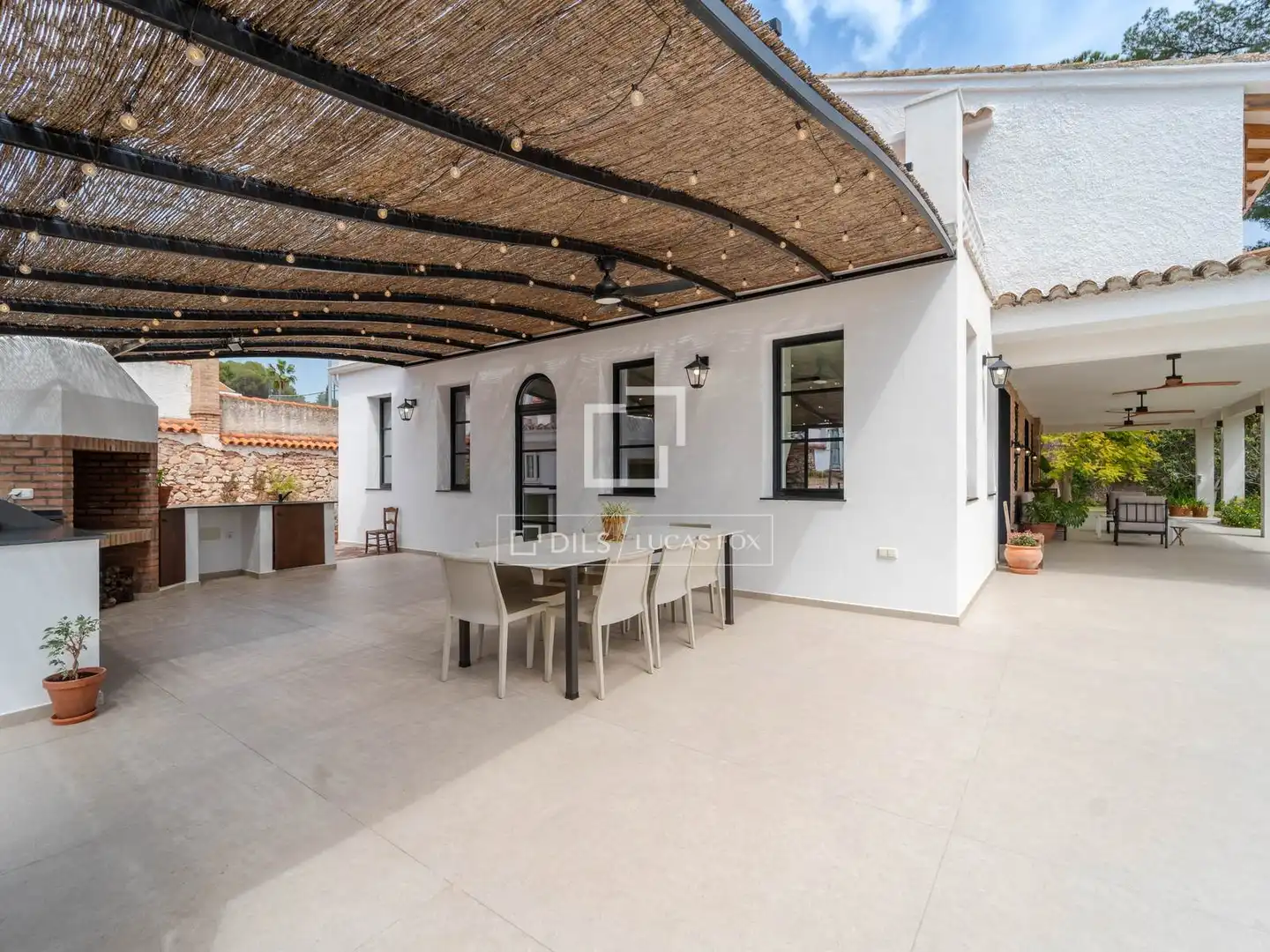Terraza de Casa o chalet en venta en Náquera con Aire acondicionado, Calefacción y Jardín privado