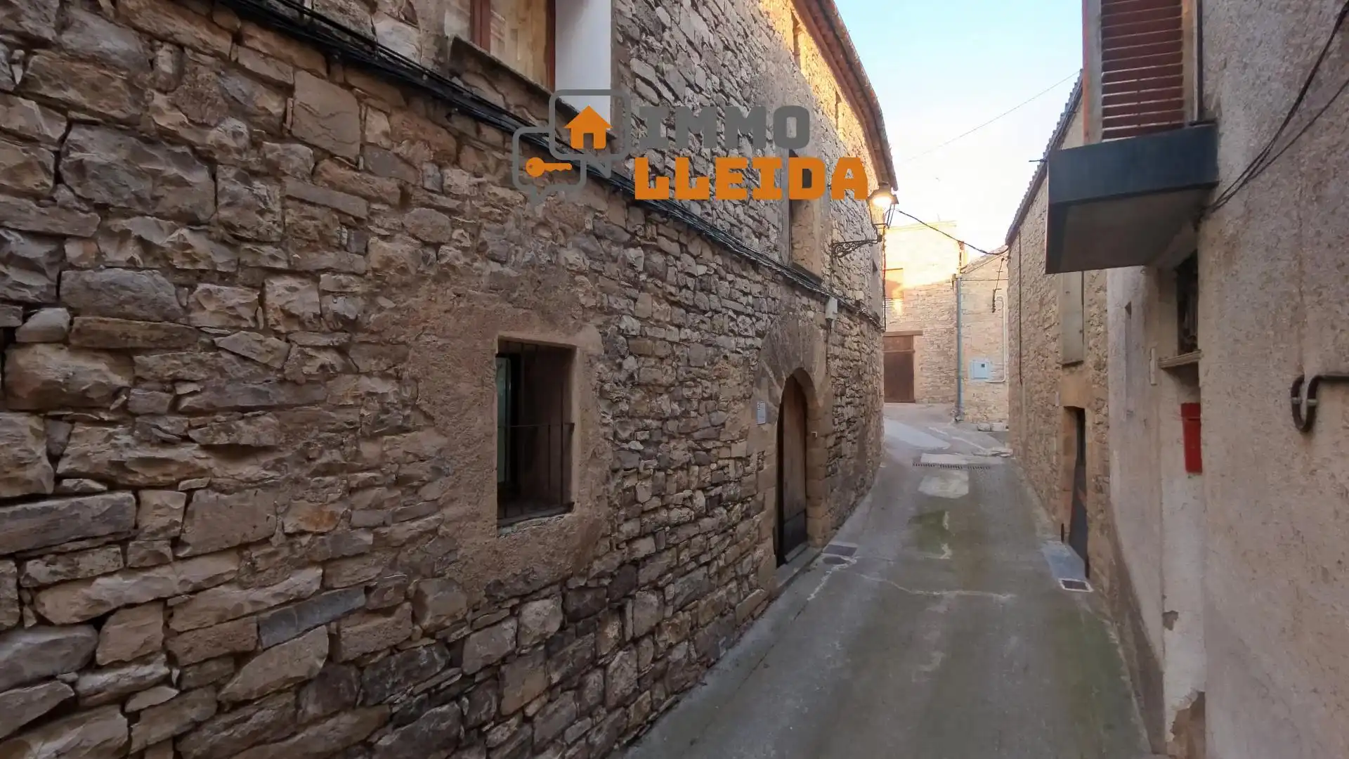 Vista exterior de Casa adosada en venda en Montoliu de Segarra amb Moblat