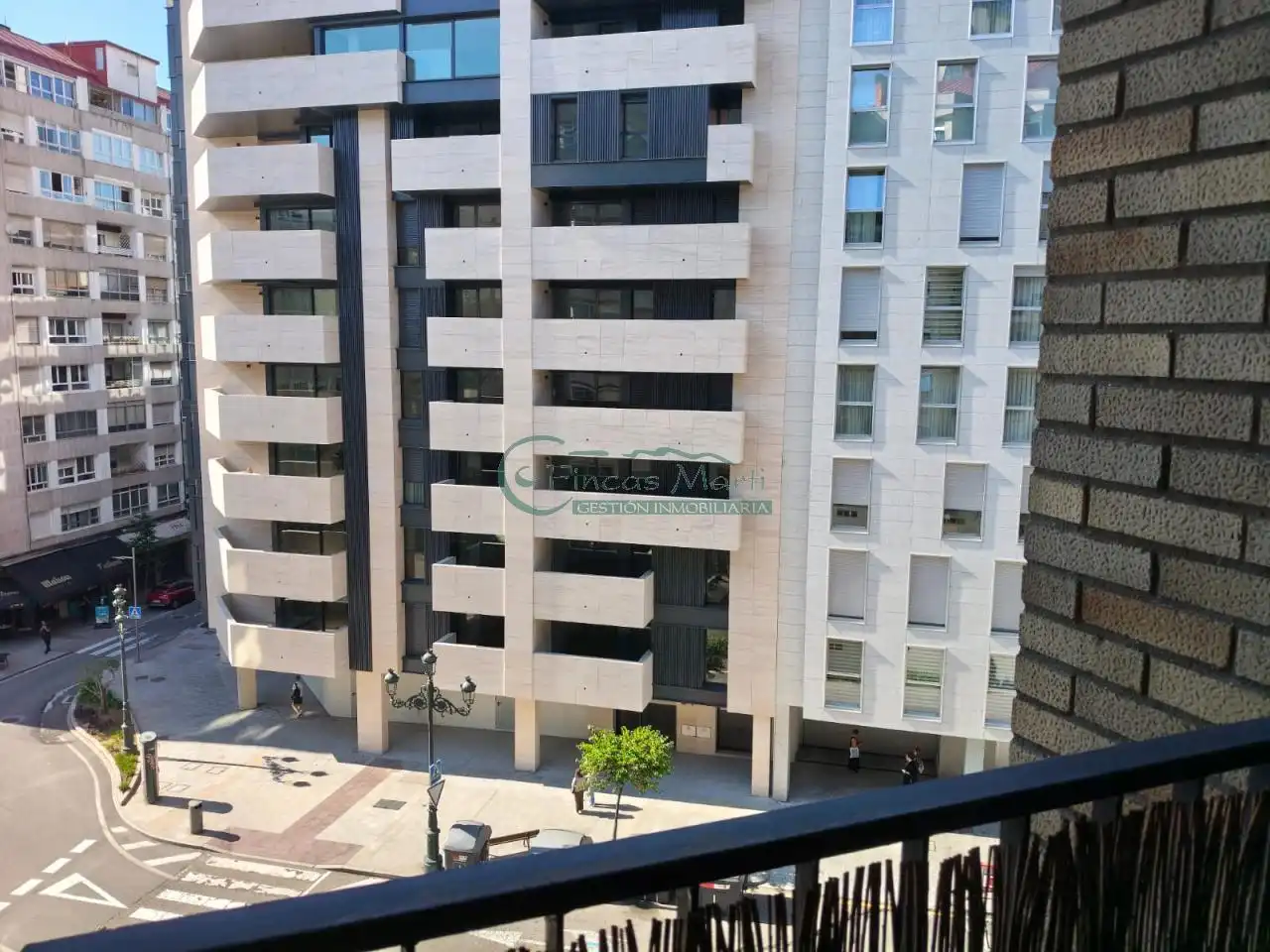 Exterior view of Flat for rent in Vigo   with Heating, Parquet flooring and Terrace