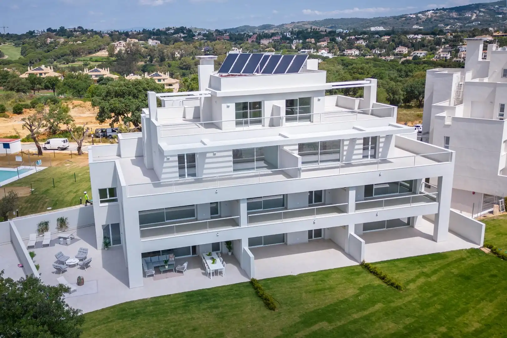 Vista exterior de Apartamento en venta en San Roque con Aire acondicionado, Calefacción y Jardín privado