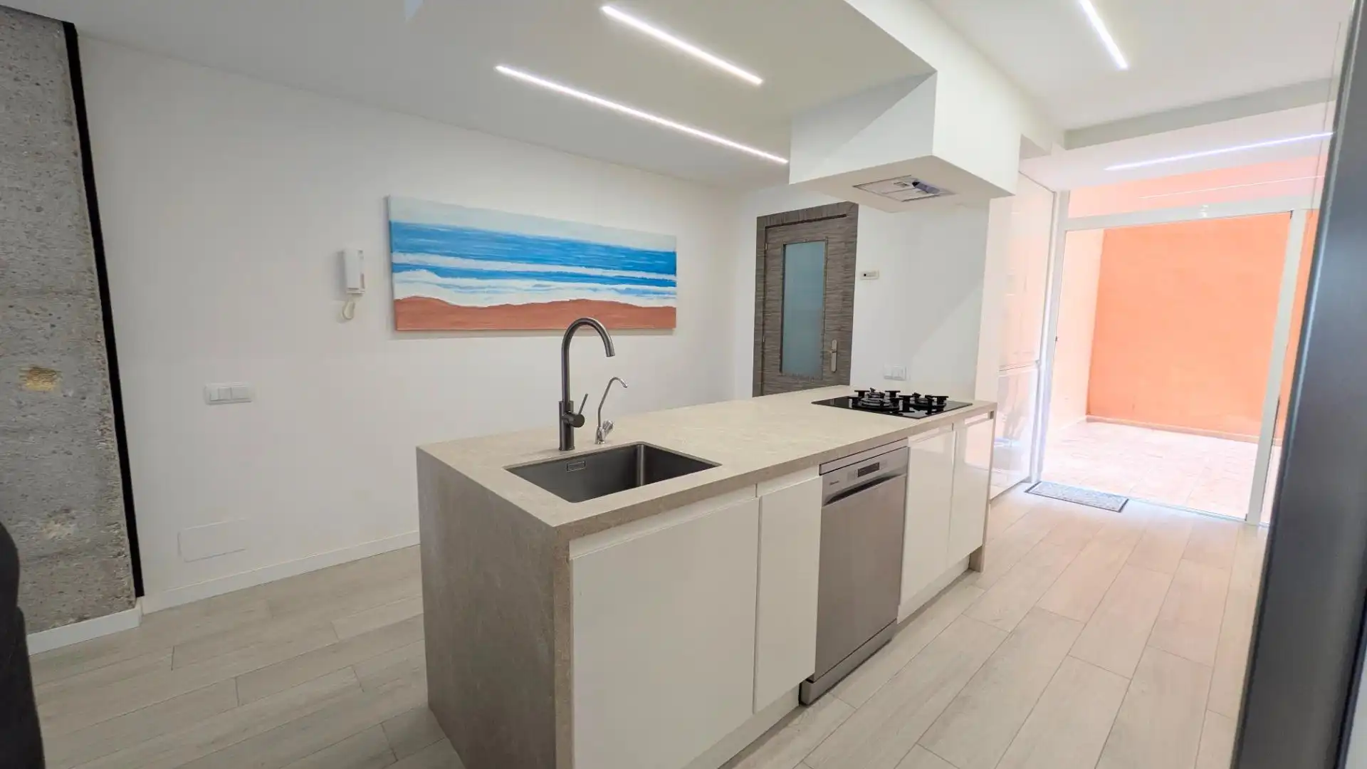 Cocina de Piso en venta en  Palma de Mallorca con Aire acondicionado, Terraza y Balcón