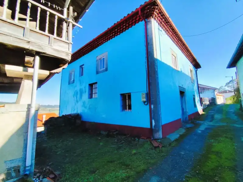 Vista exterior de Casa o chalet en venta en Salas con Trastero y Amueblado