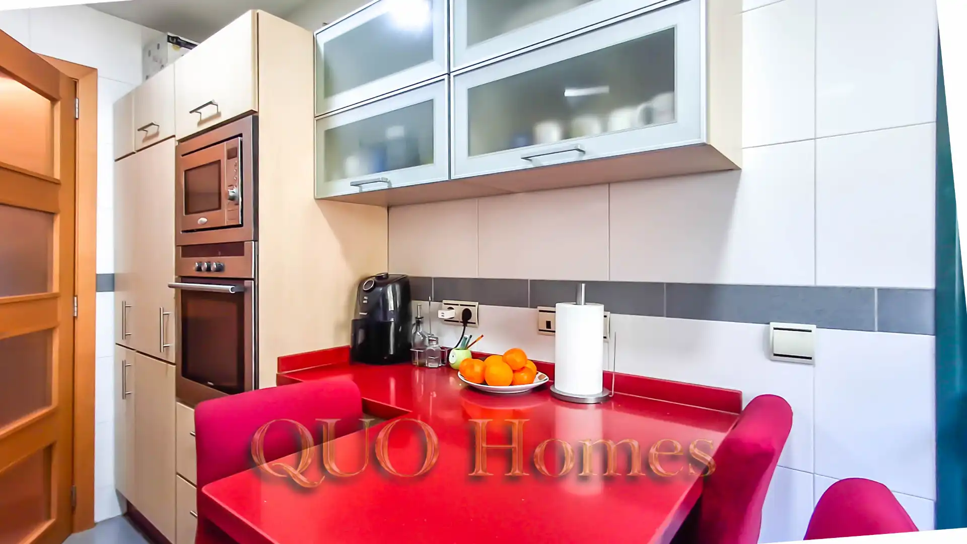 Kitchen of Flat for sale in Jerez de la Frontera  with Air Conditioner, Private garden and Storage room
