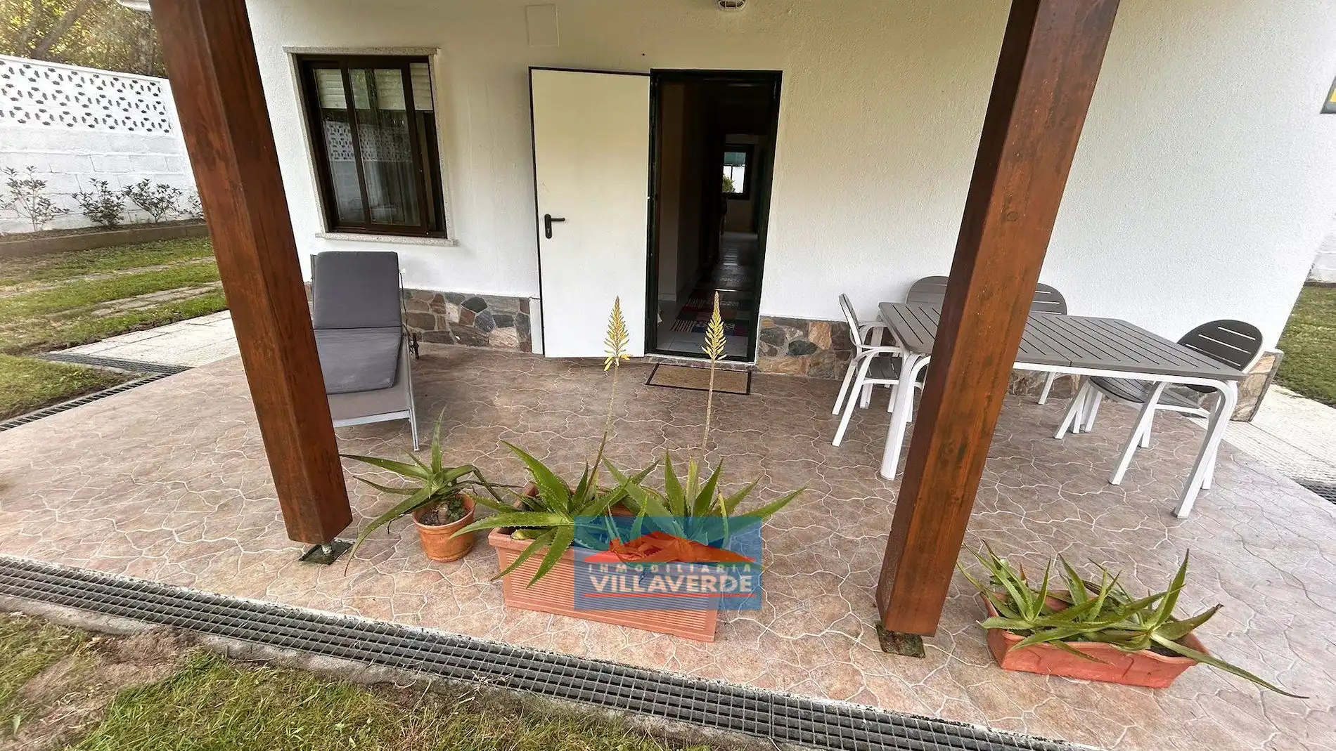 Terrasse von Haus oder Chalet zur Miete in Cangas  mit Möbliert