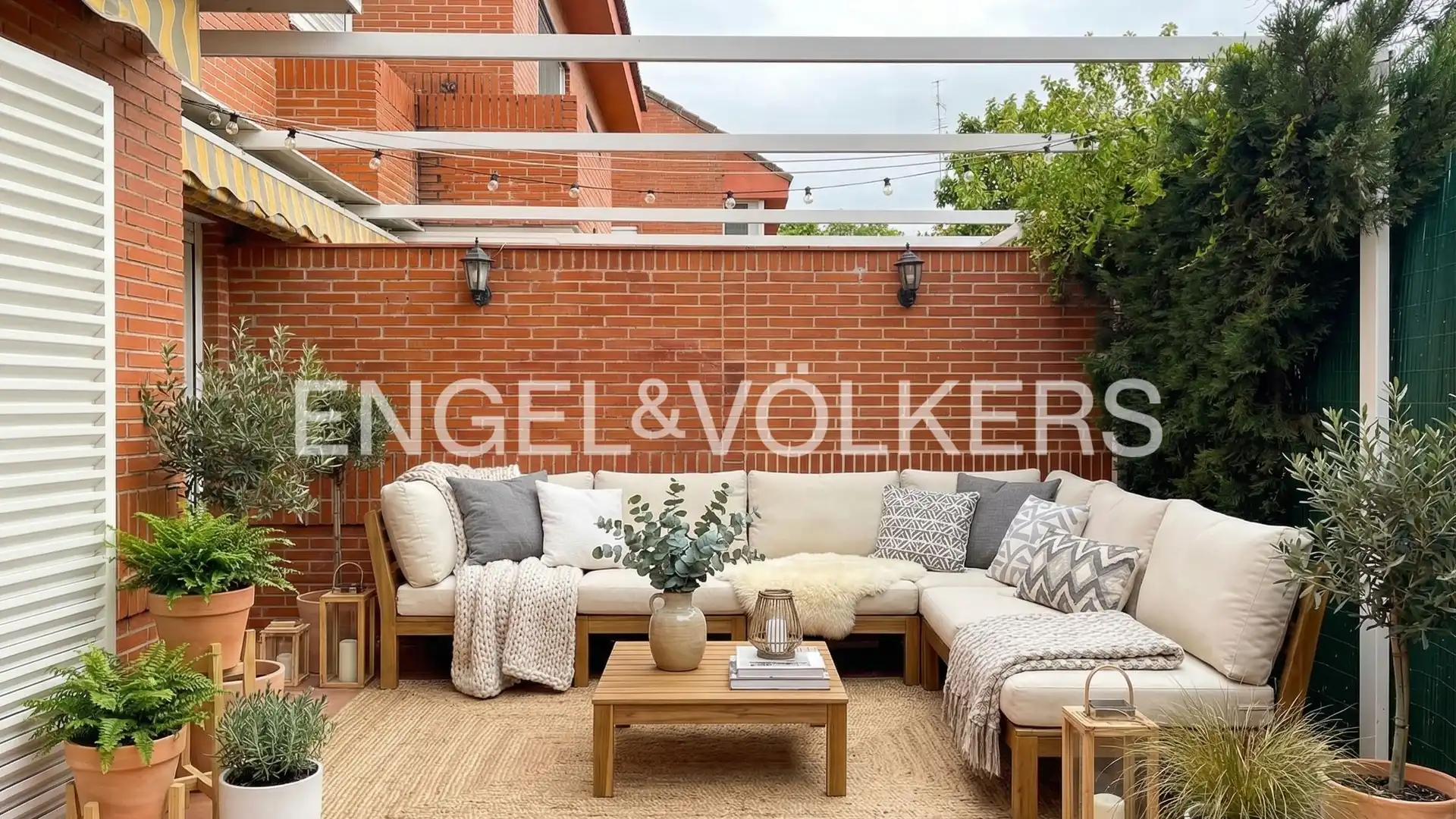 Terraza de Casa o chalet en venta en Ciudalcampo con Aire acondicionado, Calefacción y Jardín privado