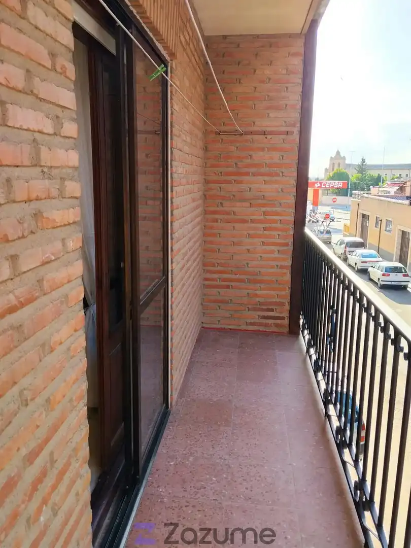 Balcony of Flat for rent in Toro  with Heating, Furnished and Oven