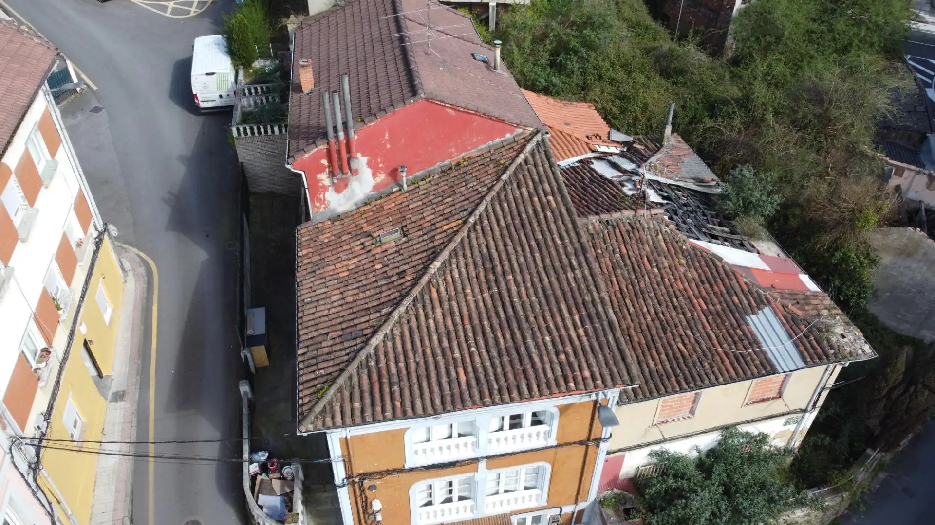Vista exterior de Apartament en venda en Langreo amb Calefacció