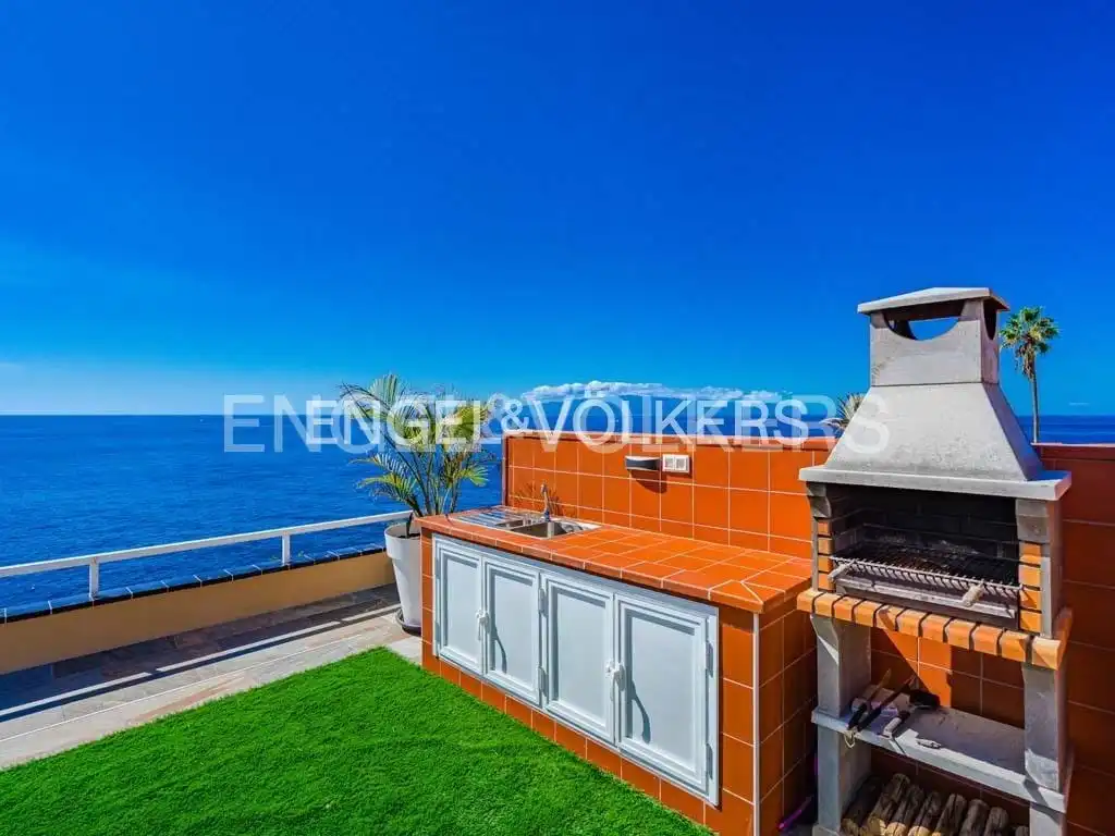 Terrasse von Wohnung zum Verkauf in Santiago del Teide mit Terrasse und Schwimmbad